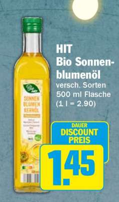 HIT Bio Sonnenblumenöl