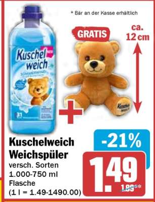 KUSCHELWEICH Weichspüler