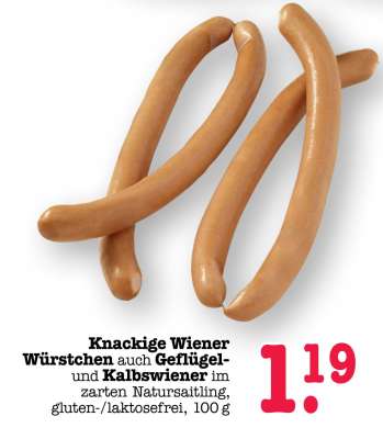 Knackige Wiener Würstchen