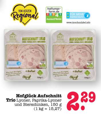 Hofglück Aufschnitt Trio