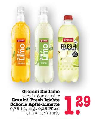 GRANINI Die Limo