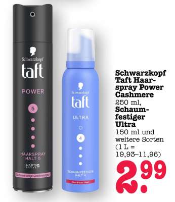 Schwarzkopf Taft Haarspray Power Cashmere