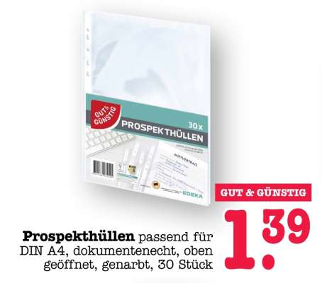 Prospekthüllen