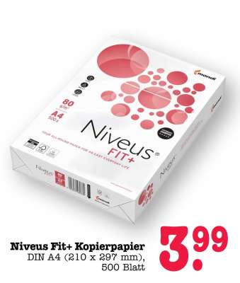 Niveus Fit+ Kopierpapier