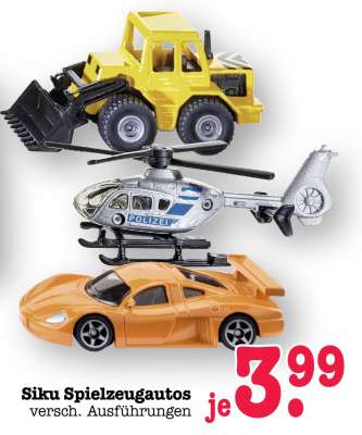 Siku Spielzeugautos