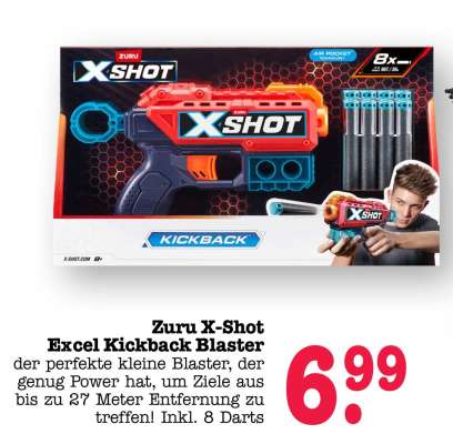 Zuru X-Shot Excel Kickback Blaster