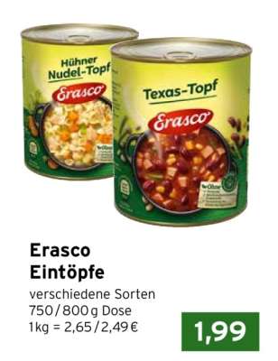 Erasco Eintöpfe