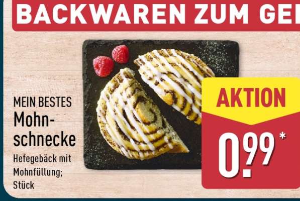 MEIN BESTES Mohnschnecke