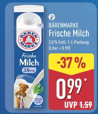 Bärenmarke Frische Milch