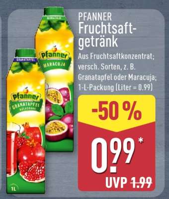 PFANNER Fruchtsaftgetränk*