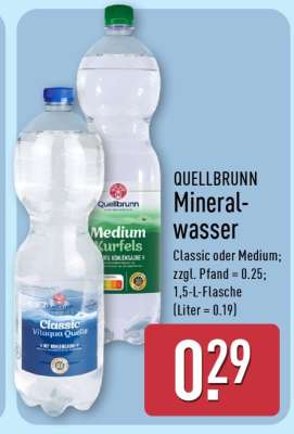 QUELLBRUNN Mineralwasser