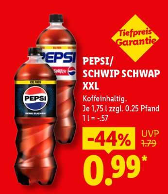 PEPSI/ SCHWIP SCHWAP XXL