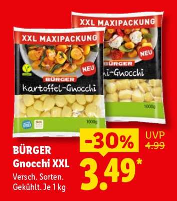 Bürger Gnocchi XXL