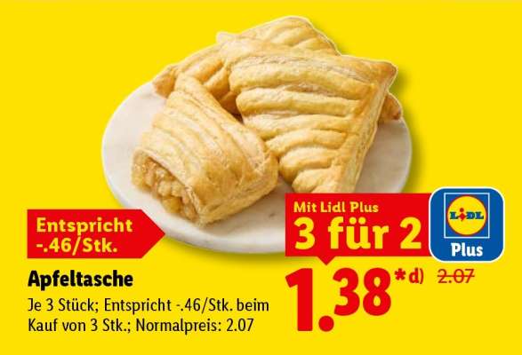 Apfeltasche