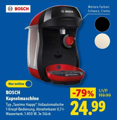 BOSCH Kapselmaschine