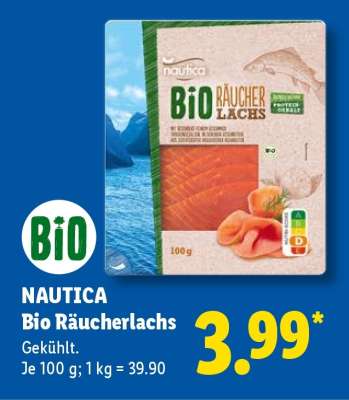 Nautica Bio Räucherlachs