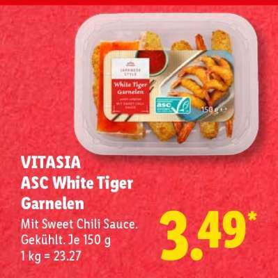 VITASIA ASC White Tiger Garnelen