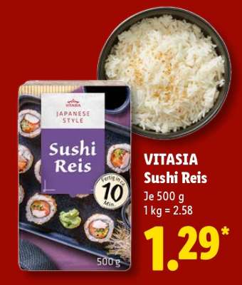 Vitasia Sushi Reis