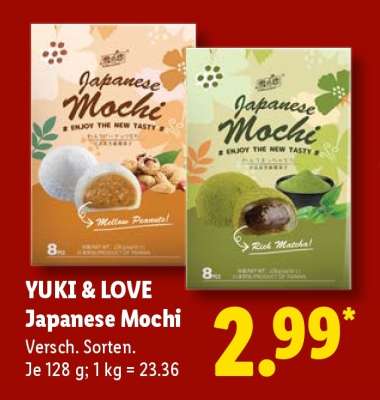 YUKI & LOVE Japanese Mochi
