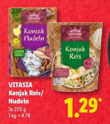 VITASIA Konjak Reis/Nudeln