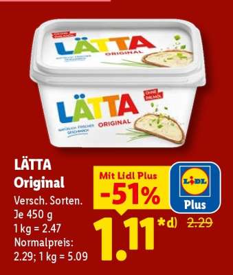 LÄTTA Original