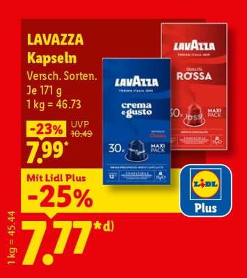 Lavazza Kapseln
