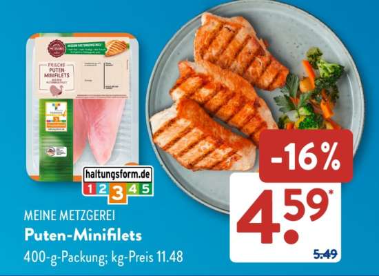 MEINE METZGEREI Puten-Minifilets