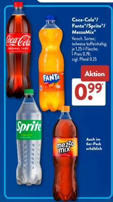 Coca-Cola®/Fanta®/Sprite®/MezzoMix®