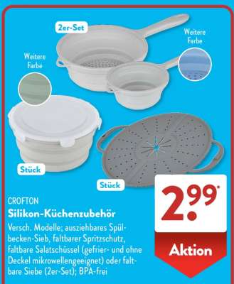Crofton Silikon-Küchenzubehör