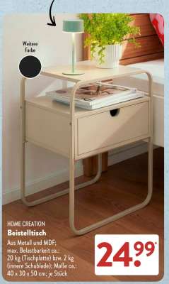 HOME CREATION Beistelltisch