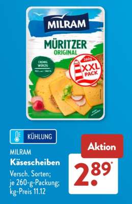 Milram Käsescheiben