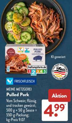 MEINE METZGEREI Pulled Pork