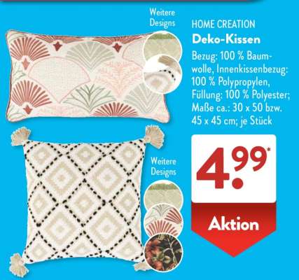 HOME CREATION Deko-Kissen
