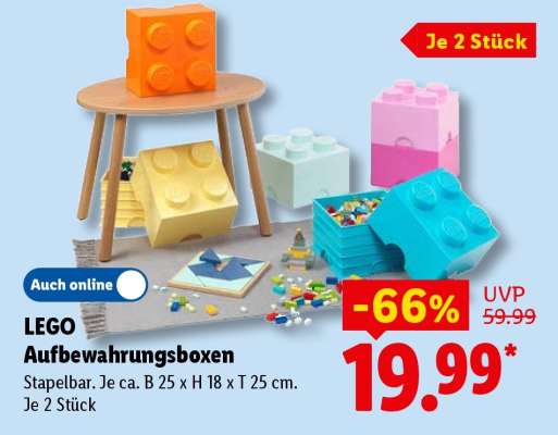 LEGO Aufbewahrungsboxen