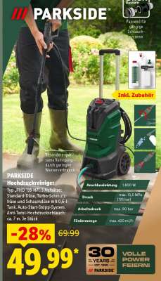 PARKSIDE Hochdruckreiniger