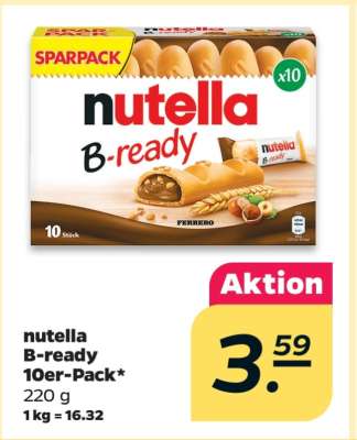 nutella B-ready 10er-Pack