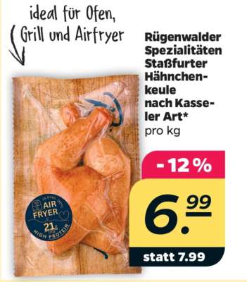Rügenwalder Spezialitäten Staßfurter Hähnchenkeule nach Kasseler Art