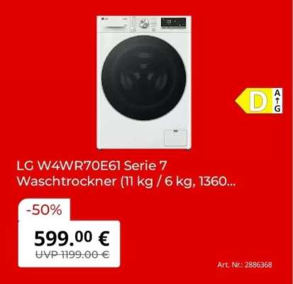 LG W4WR70E61 Serie 7