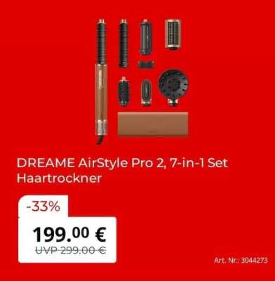DREAME AirStyle Pro 2, 7-in-1 Set Haartrockner