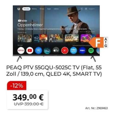 PEAQ PTV 55GQU-5025C TV