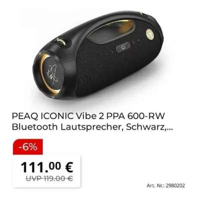 PEAQ ICONIC Vibe 2 PPA 600-RW