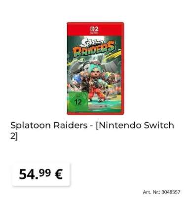Splatoon Raiders - [Nintendo Switch 2]