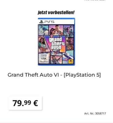 Grand Theft Auto VI - [PlayStation 5]