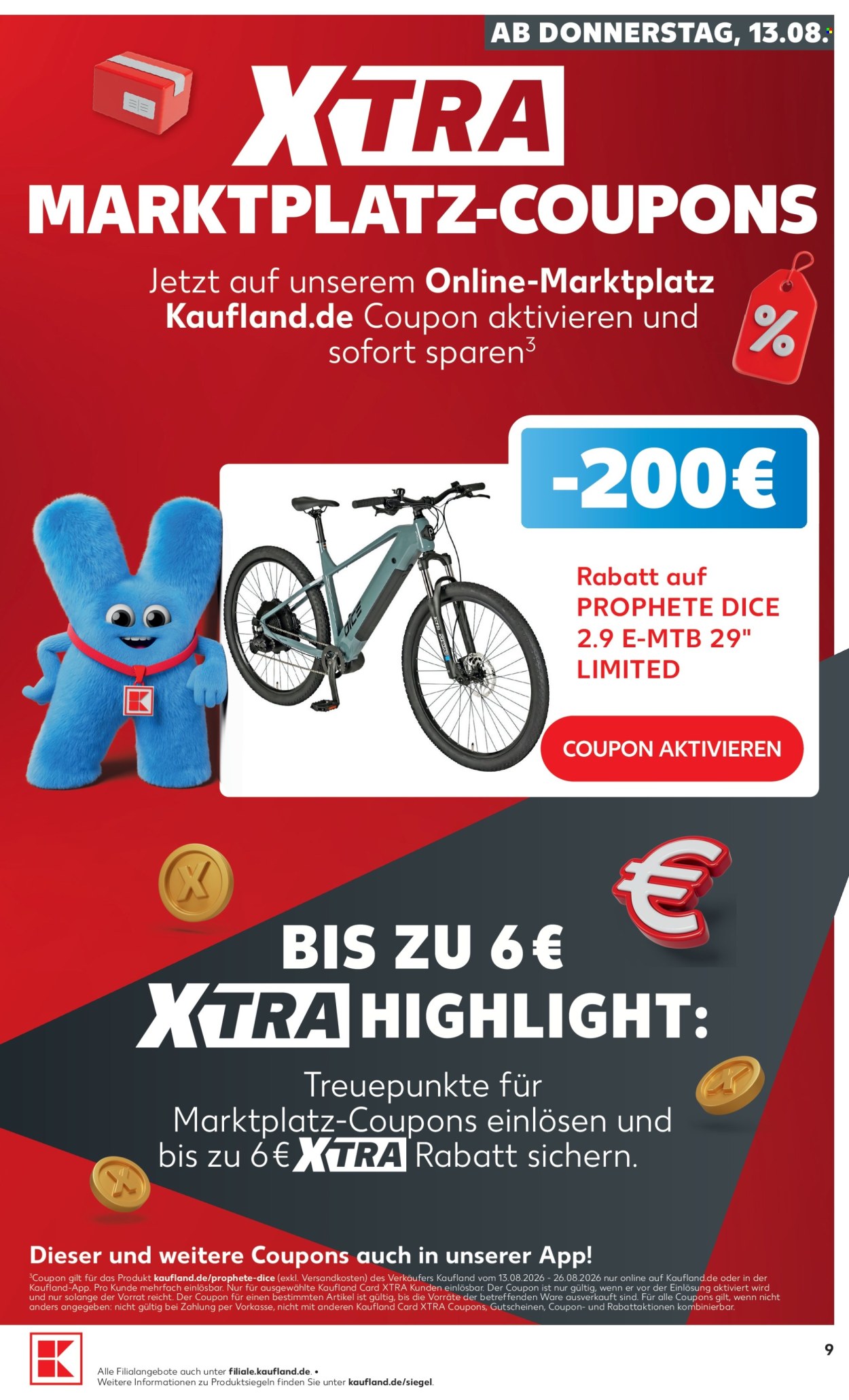 Kaufland Prospekte  - 13.08.2026 - 26.08.2026. Seite 9