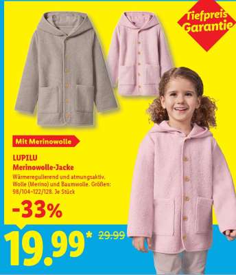 LUPILU Merinowolle-Jacke