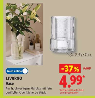 Livarno Vase