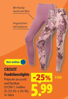 CRIVIT Funktionstights