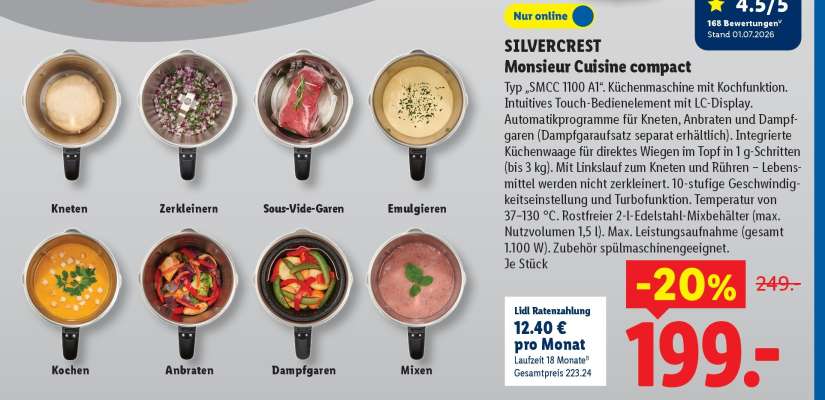 Silvercrest Monsieur Cuisine compact