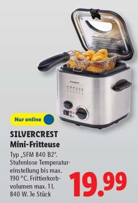 SILVERCREST Mini-Fritteuse