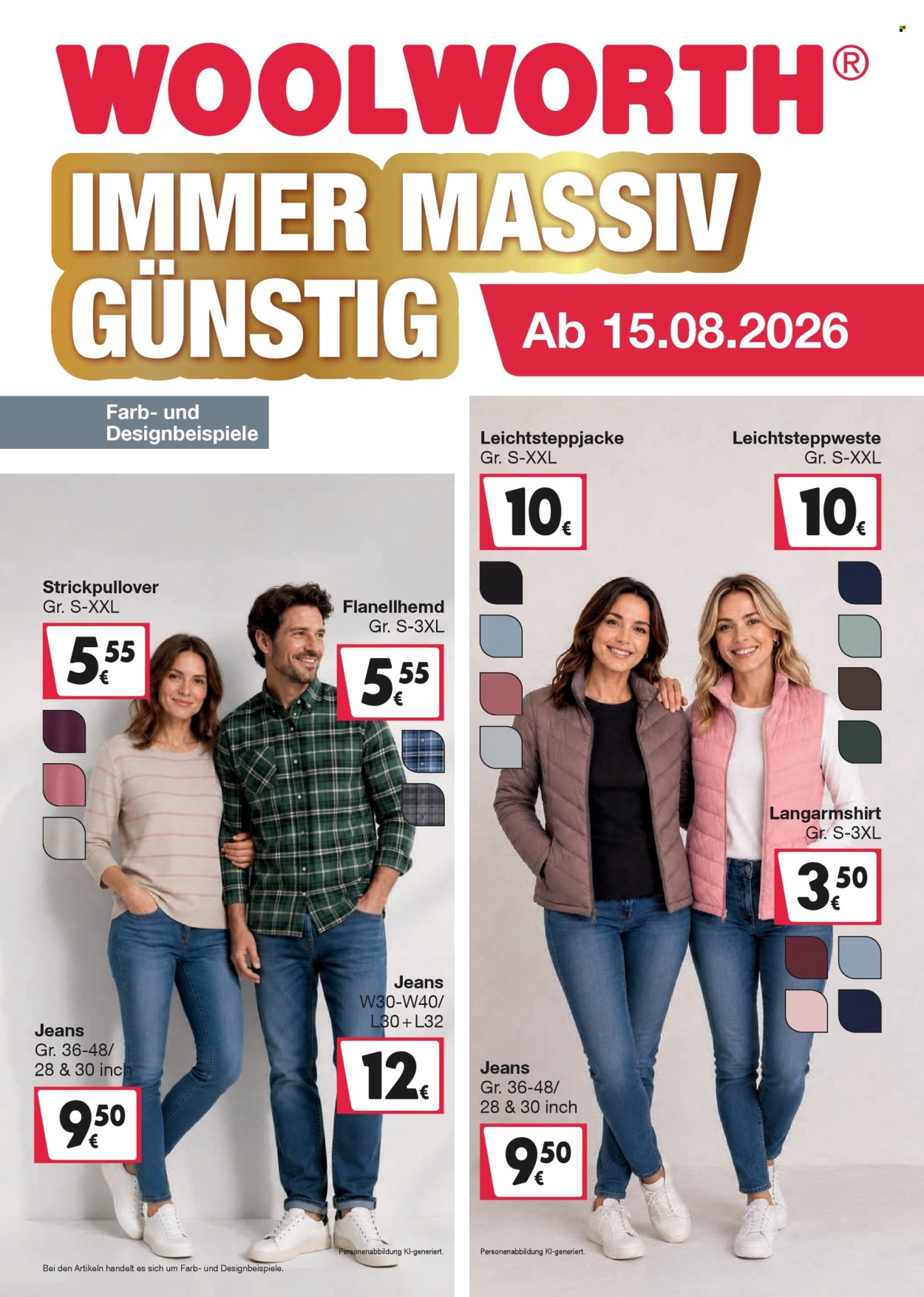 Woolworth Prospekte . Seite 1
